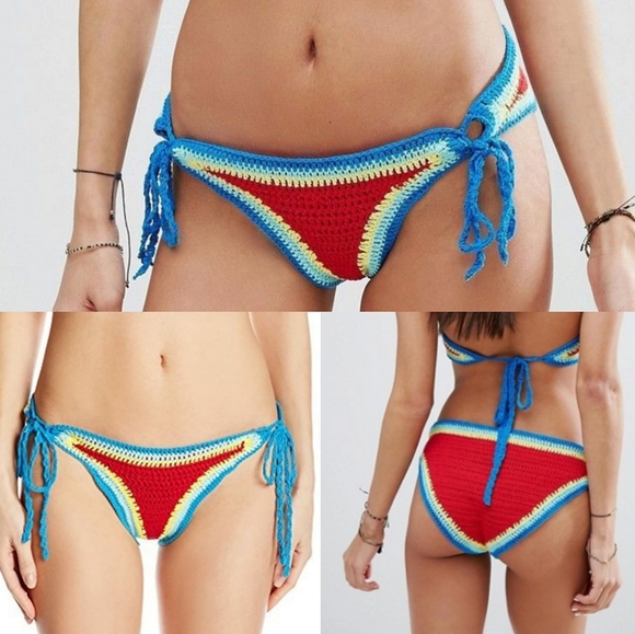 Hobie Crochet Bikini Red - Picture 2 of 9
